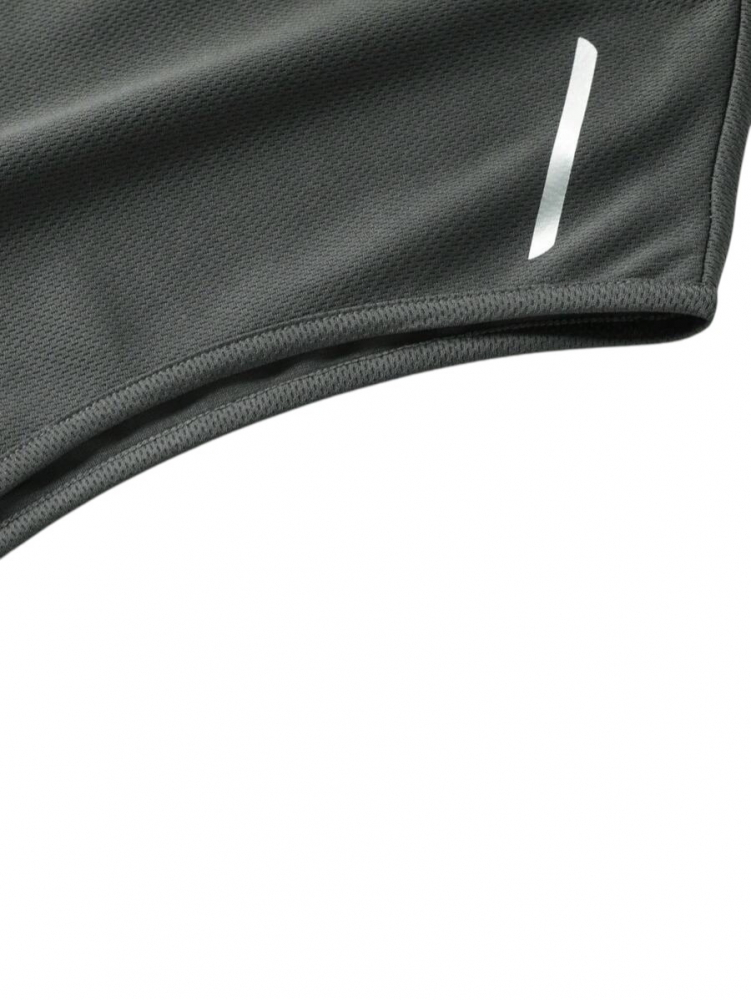 Set sport barbati 2 piese maiou si pantaloni scurti dubli respirabili [9]