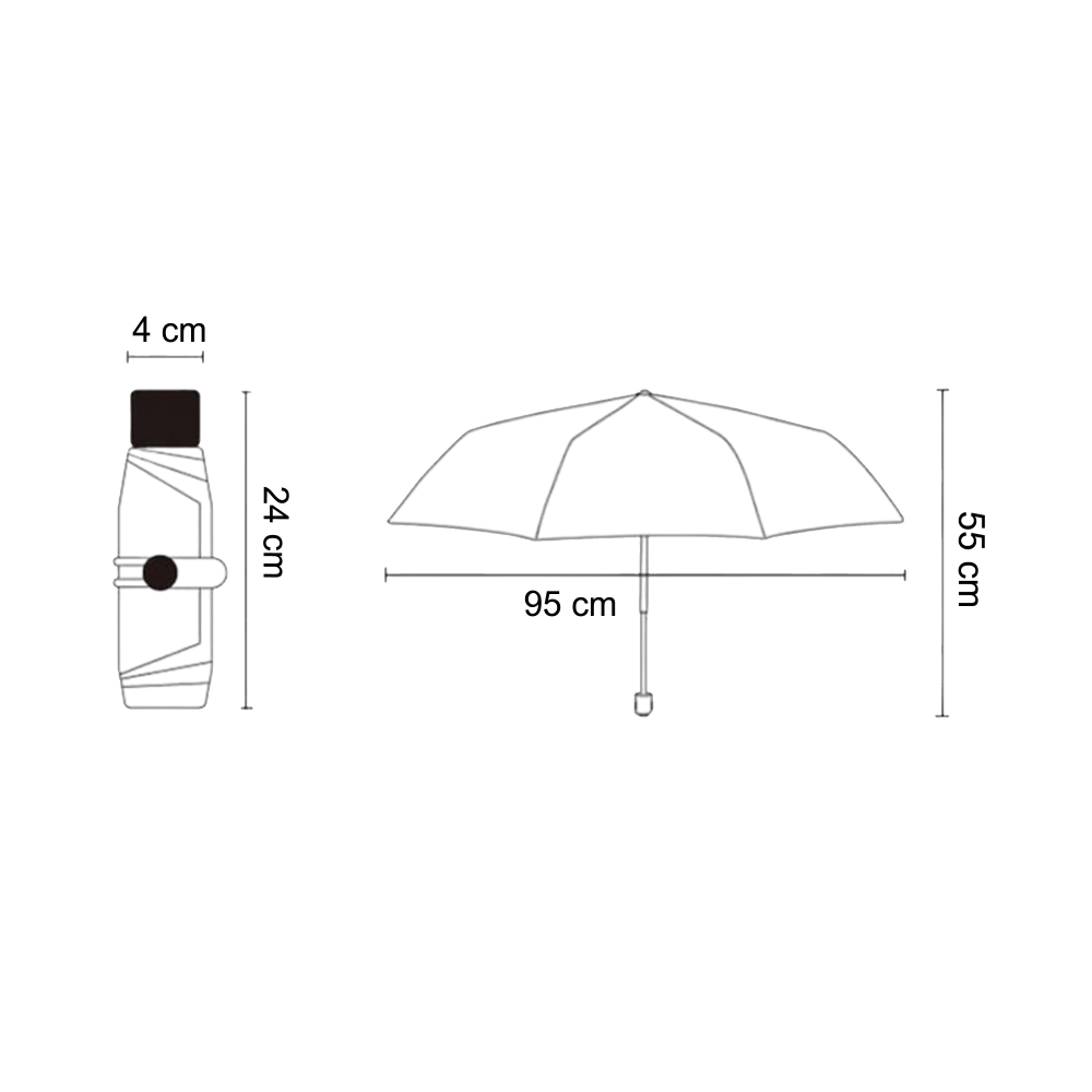 umbrela-pliabila-cu-maner-retractabil-verde-cu-model [4]
