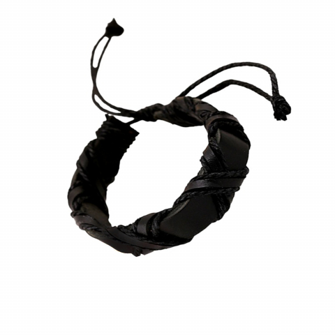 bratara-eleganta-vintage-din-piele-negru [2]