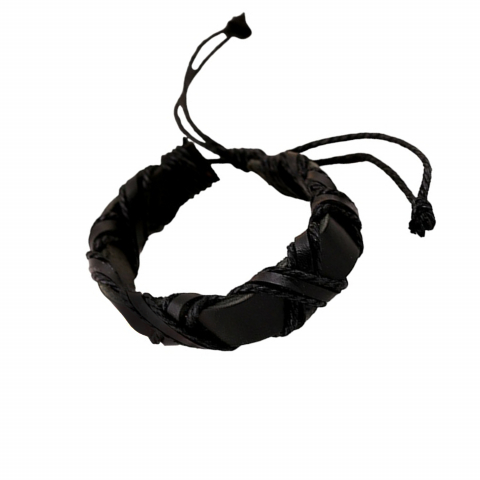 bratara-eleganta-vintage-din-piele-negru [3]