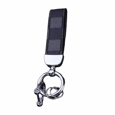 breloc-elegant-din-piele-autentica-bentita-pentru-chei-cu-catarama-albastru-miez [2]