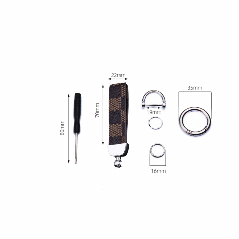 breloc-elegant-din-piele-autentica-bentita-pentru-chei-cu-catarama-maro-inchis-c [4]