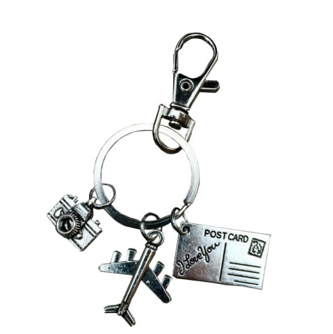 Brelocuri - breloc-pentru-pasionatii-de-calatorii-si-fotografie-pandantiv-avion-camera-foto