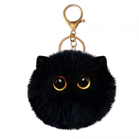 Brelocuri - breloc-pisica-de-plus-pandantiv-dragut-pentru-chei-si-rucsac