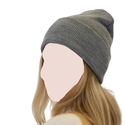 Caciula simpla unisex, model casual de toamna si iarna - Gri [1]