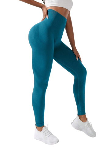 Pantaloni sport dama - Colanti Sport Dama Seamless cu Talie Inalta