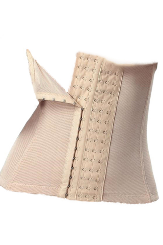 Lenjerie modelatoare - corset-modelator-pentru-talie-si-bust-bej-crem-3xl