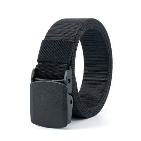 Curele Pentru Barbati - curea-barbati-casual-material-textil-inchidere-snap-80-cm