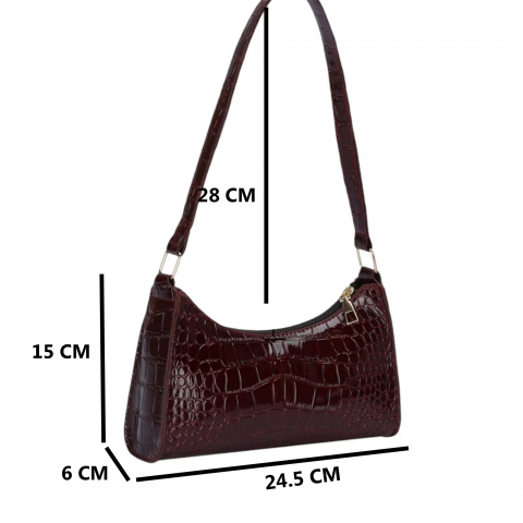 geanta-baguette-mica-cu-imprimeu-crocodil-lucios-visiniu [4]