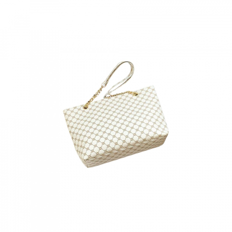 geanta-de-umar-model-imprimeu-geometric-si-lanturi-aurii-alb [4]