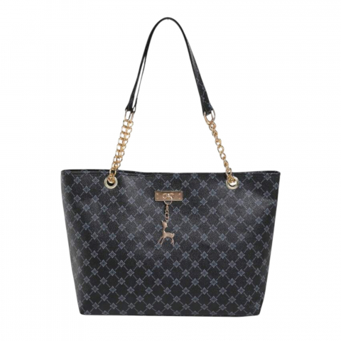 geanta-de-umar-model-imprimeu-geometric-si-lanturi-aurii-negru-27x22x10-cm [3]