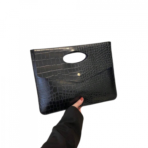 geanta-plic-cu-imprimeu-de-crocodil-si-maner-decupat [4]