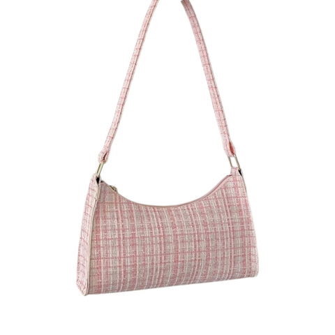 geanta-tip-baguette-model-in-carouri-texturate-roz [6]