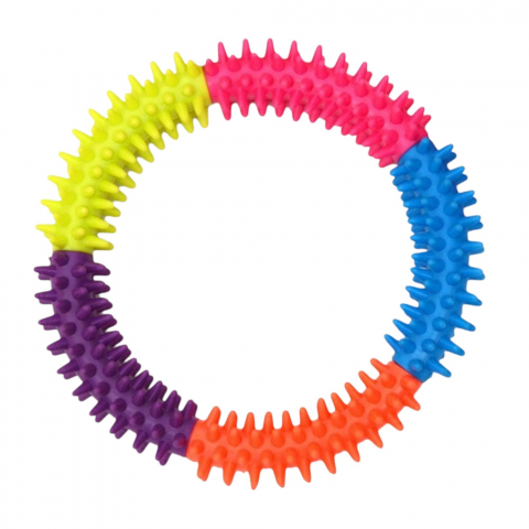 PET ZONE - jucarie-inel-din-tpr-pentru-caini-si-pisici