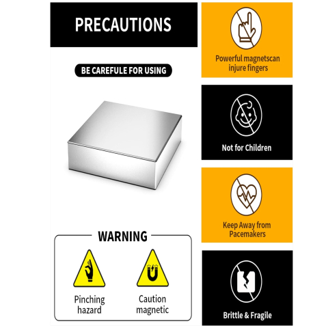Magnet patrat din neodim – bloc magnetic puternic [7]