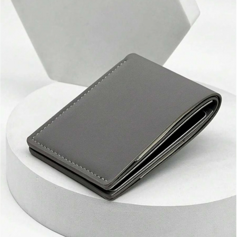 mini-portofel-compact-pentru-barbati-ultra-subtire-casual-piele-pu-gri [3]