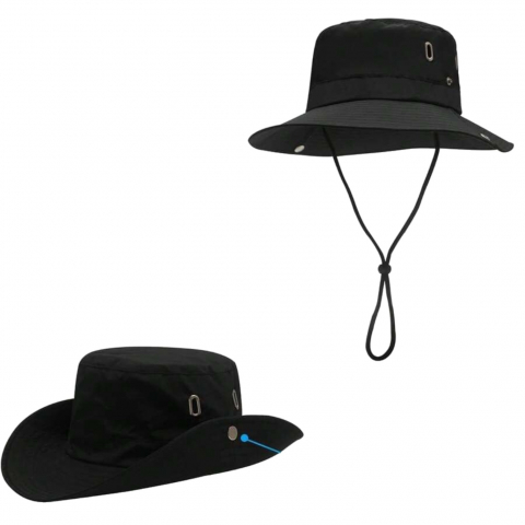 Palarie unisex bor mare 2-in-1, pliabila, protectie UV si vant, ajustabila [5]