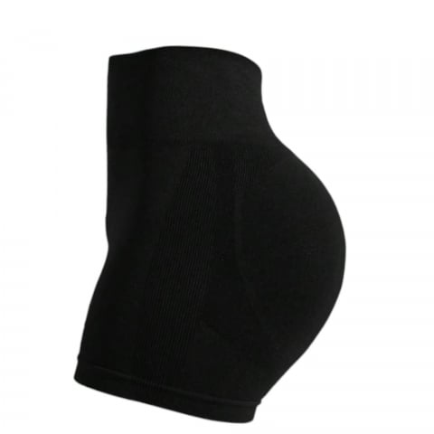 pantaloni-scurti-sport-femei-negru-talie-inalta-push-up [5]