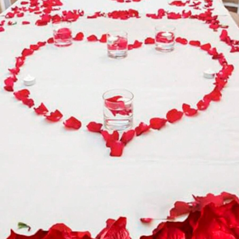 Petale Artificiale de Trandafir din Poliester Set 1000 Buc [5]