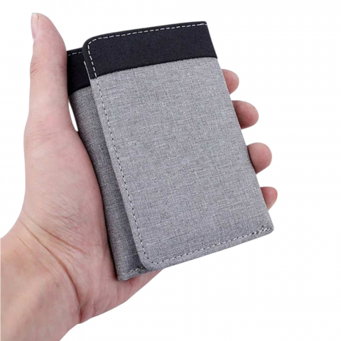 portofel-compact-trifold-din-panza-design-cu-contrast-gri [3]