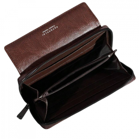 portofel-lung-dublu-pentru-barbati-din-piele-cu-catarama-si-fermoar-maro [5]