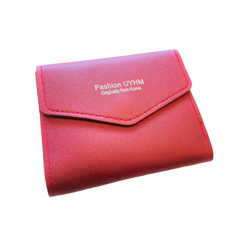 Portofele Femei - portofel-scurt-dama-korea-style-rosu