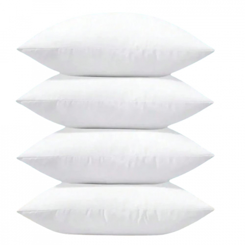 Home & Deco - set-4-huse-perna-premium-cu-fermoar-alb-30-x-50