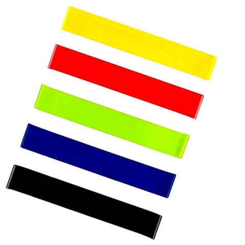 ACCESORII SPORTIVE - benzi-elastice-multicolor-tpe-pvc-set-fitness