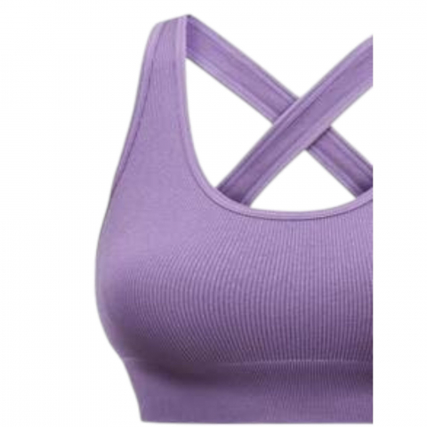 Bustiera sport fara spate Criss Cross din material elastic [5]