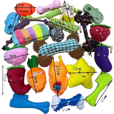 set-de-15-jucarii-multicolore-pentru-animale-de-companie [1]