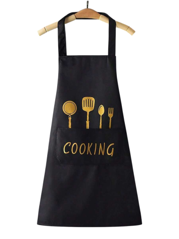 Bucătărie & Accesorii - Sort bucatarie impermeabil din PVC si poliester cu imprimeu Cooking