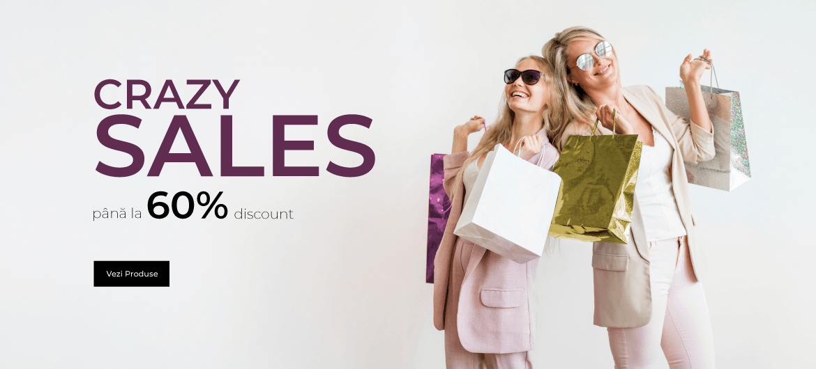 Crazy Sales discount pana la 60%