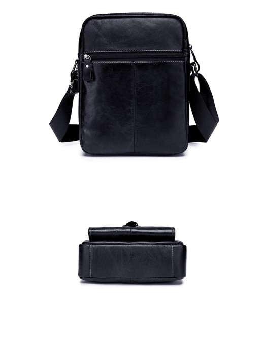 Geanta barbati BULLCAPTAIN, borseta de serviciu, geanta de umar, BC-053-L, Piele Naturala, 28x21x10CM [3]