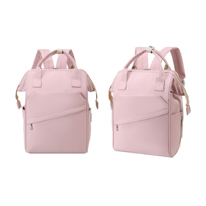 Geanta Bebe Avamsi LL-9002-1 tip rucsac scutece, Straight, incapatoare, impermeabila, versatila, ergonomica si sigura pentru mama, tata si copil [3]
