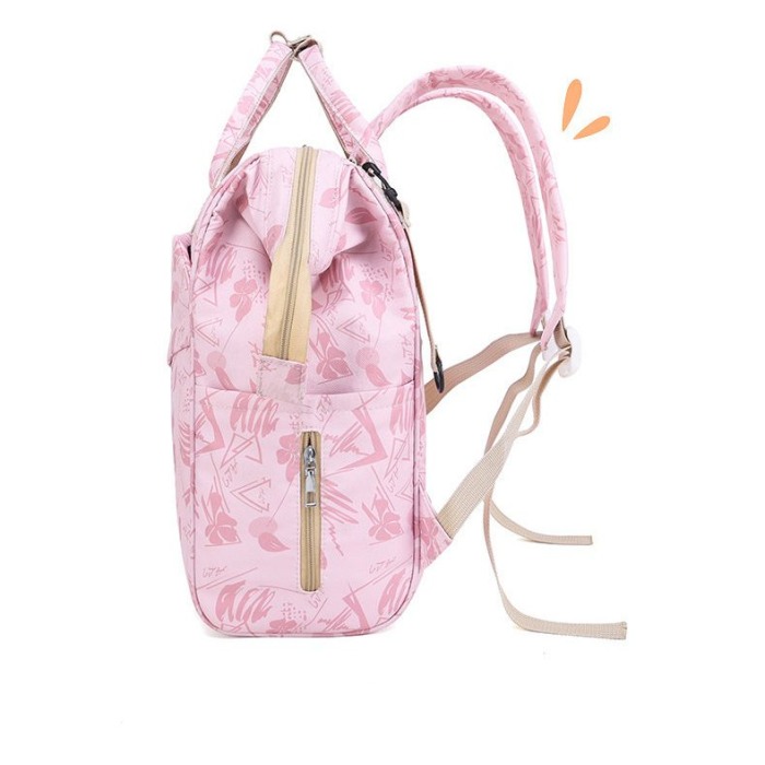 Geanta Bebe Avamsi LL-9002-1 tip rucsac scutece, Straight, incapatoare, impermeabila, versatila, ergonomica si sigura pentru mama, tata si copil [6]