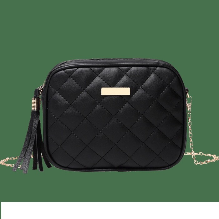 Geanta dama AVAMSI SC-FS0475, bareta pentru umar, Negru, 19x14x7 cm [6]