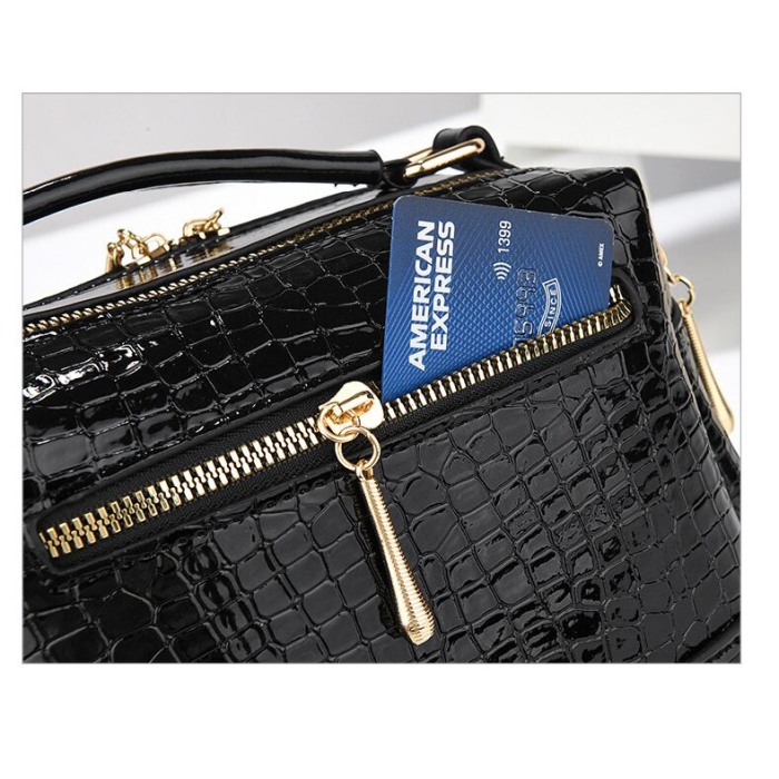 Geanta dama Azzurra, 6630, Alb, 25x12x16 cm [14]