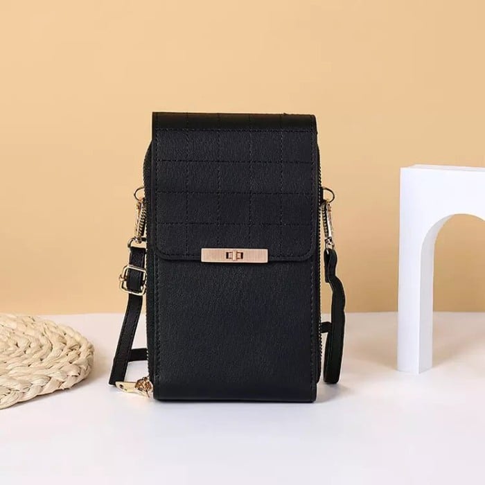 Geanta Dama, Baellerry, ZX-N8612 ,Negru, 19X12X6.5cm [2]