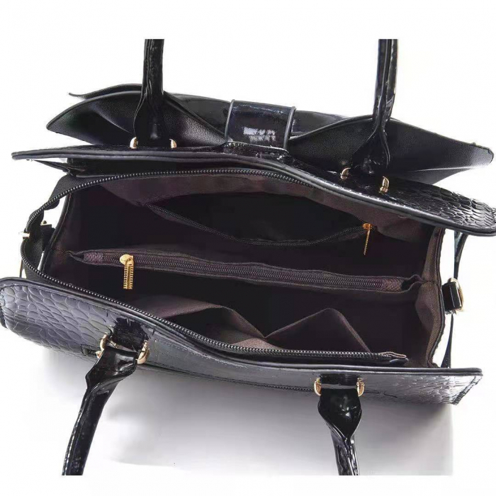 Geanta dama Copenhaga, 893, Negru, 30x20x13 cm [10]