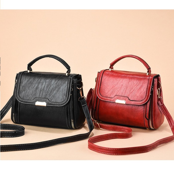 Geanta dama Ellie, 6750, Rosu, 24x13x19 cm [3]