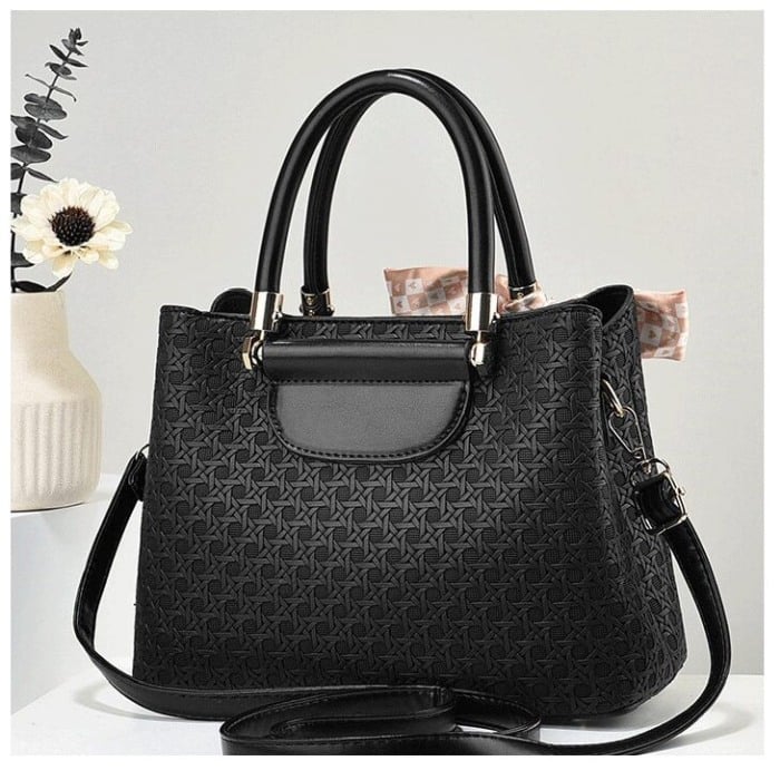 Geanta dama Lena, 6256, Negru, 25x11x19 cm [4]