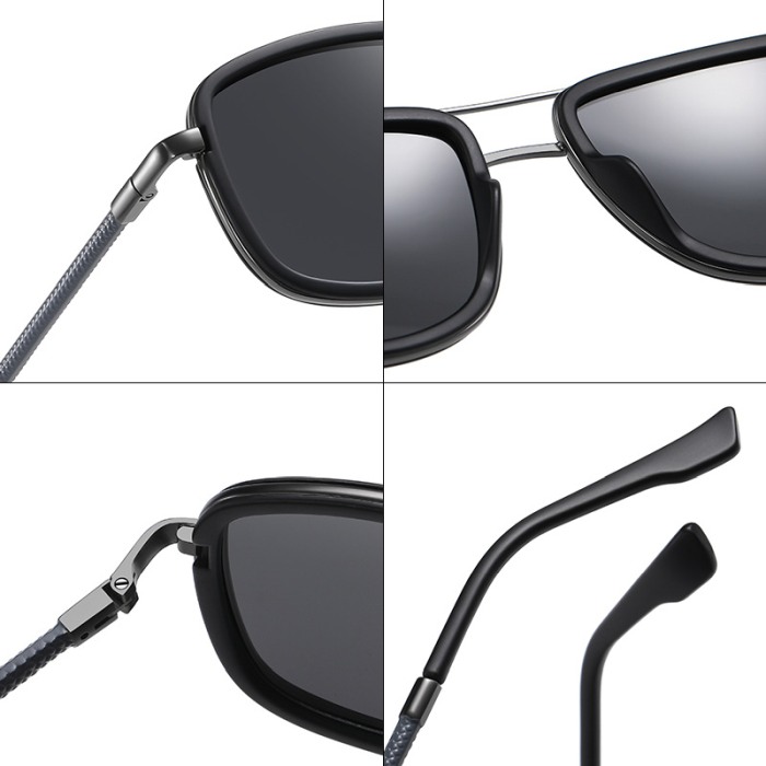 Ochelari de soare Henry XFT-C1777 Aviator, Polarizati, Negru [5]