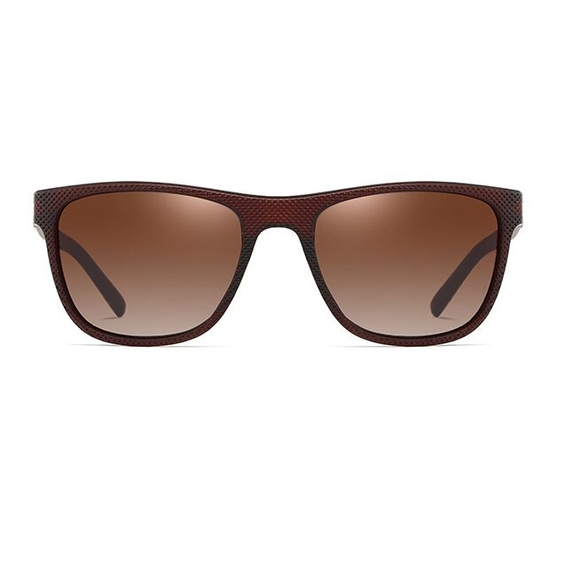 Ochelari de soare barbati Ethan XFT-C1737, Wayfarer, Polarizati, Maro [2]