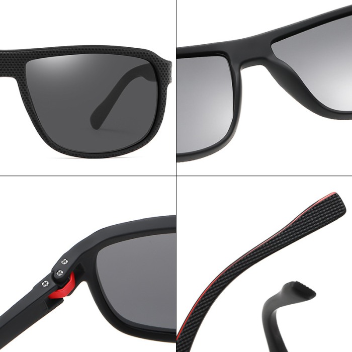 Ochelari de soare barbati AVAMSI XFT-C1742 Wayfarer, Polarizati, Gri [3]