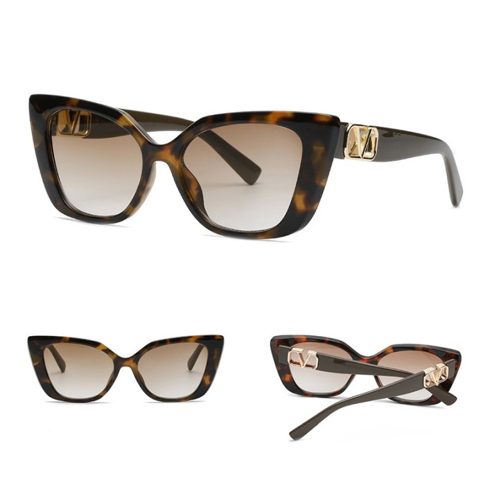 Ochelari de soare dama AVAMSI, Cat-Eye JF-2059, Maro [6]