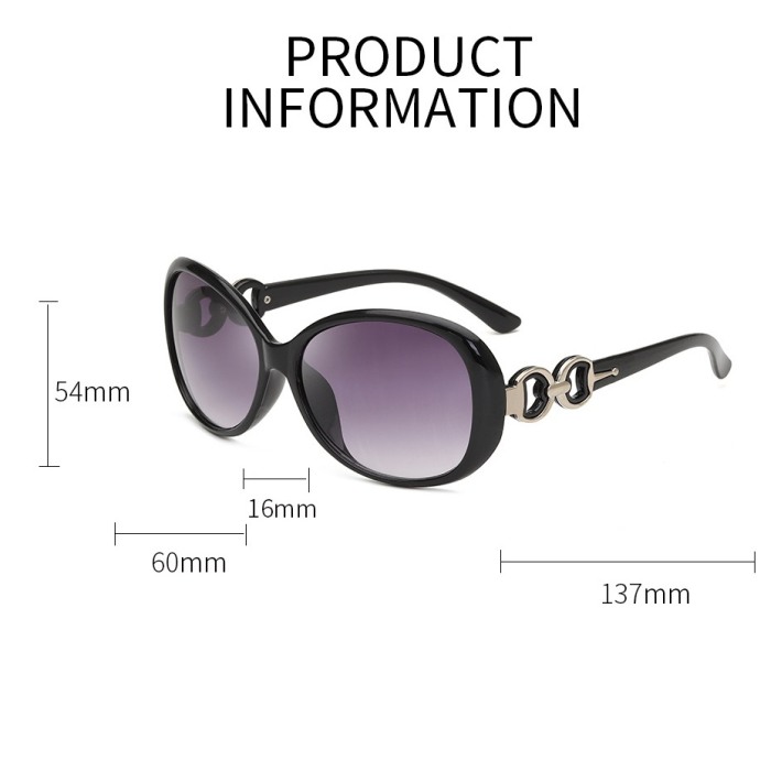 Ochelari de soare dama, Julie 4359, Protectie UV, Negru [2]