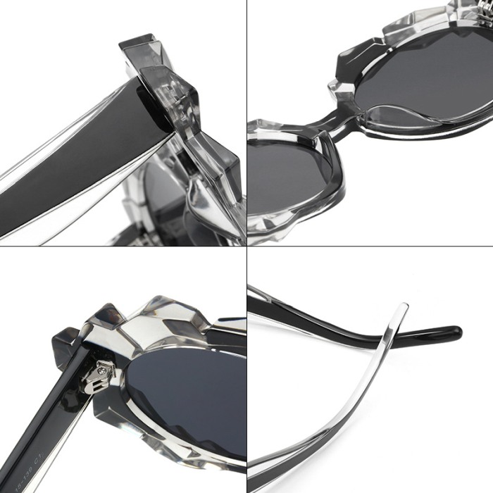 Ochelari de soare dama AVAMSI XFT-CT1711, Polarizati, Roz [8]