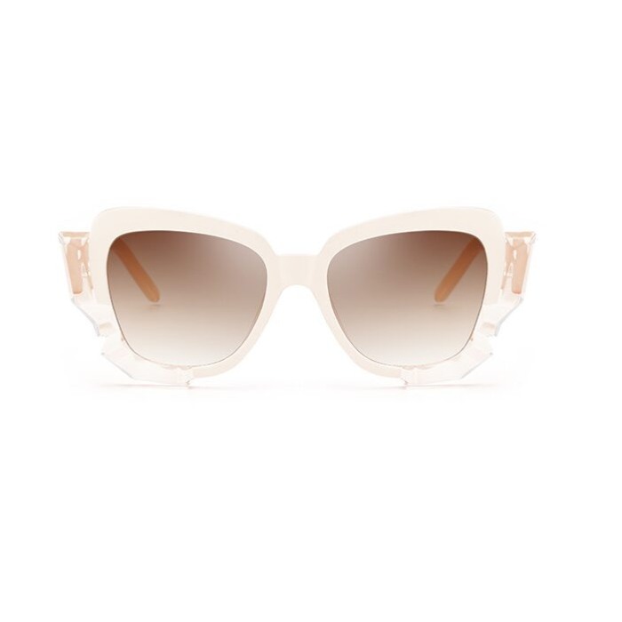 Ochelari de soare dama cat eye AVAMSI XFT-CT1712, Polarizati, Roz [2]