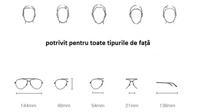 Ochelari de soare unisex Polarizati,Protectie UV,  Jonas Wayfarer, Negru [2]