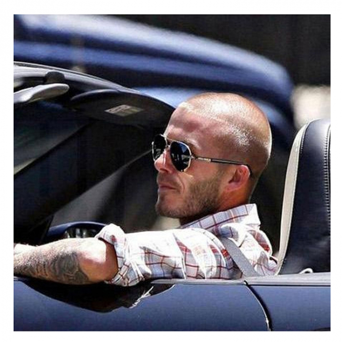 Ochelari de soare Barbati, Polarizati, Protectie UV, Sindre 1099 Aviator, Negru [2]